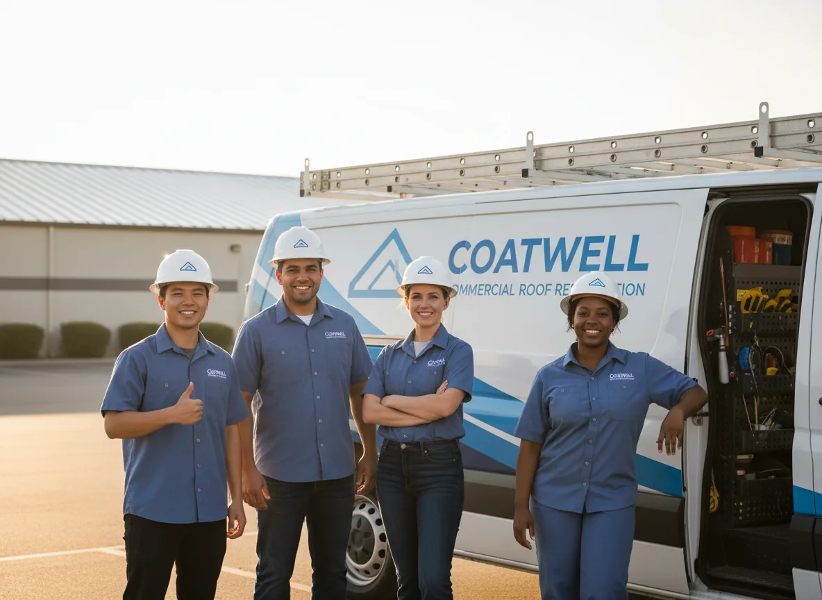 Commercial roof coating company in Fox Island, WA